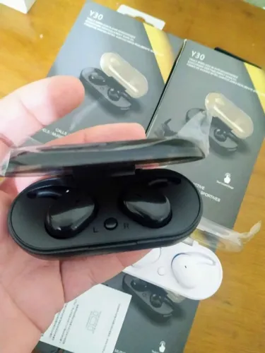 Fone de ouvido y-40 Bass Twins 5.0/True-Intra Auricular Bluetooth5.0-redução de ruido
