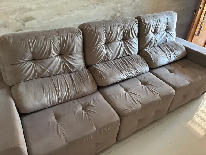Vendo sofá 3 lugares reclinável
