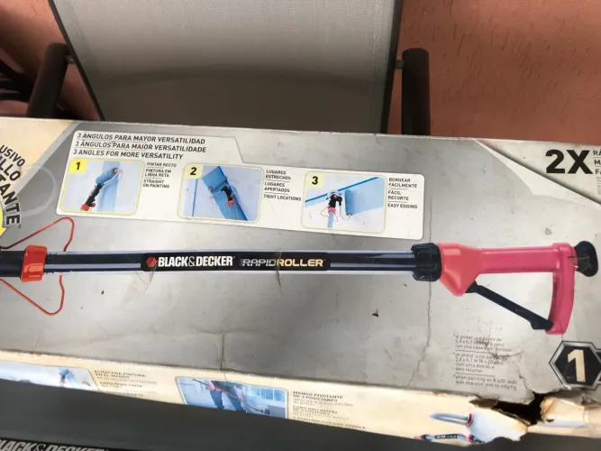 Vendo o equipamento de pintura