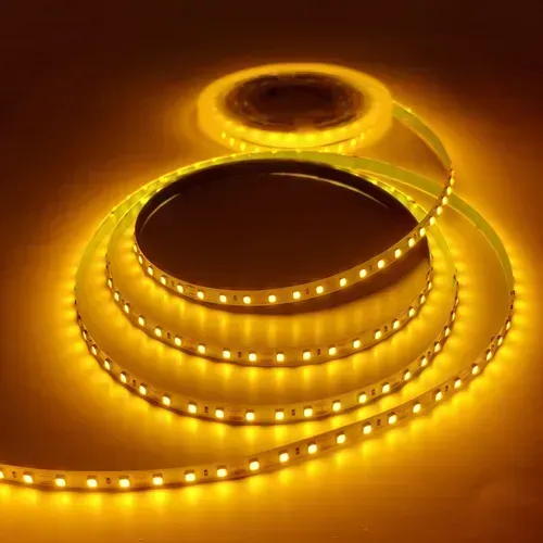 FITA LED 120 LEDS AMARELO DOURADO