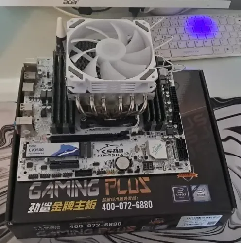 (Novo) Placa mae X99 2686 V4 (18 nucleos) + 128gb Ddr3 + Cooler + 256 Nvme Leiam o anuncio