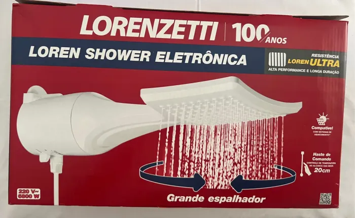 Chuveiro Elétrico Lorenzetti Loren Shower Eletrônica