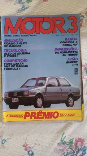 Revista Motor 3 Fiat Prêmio
