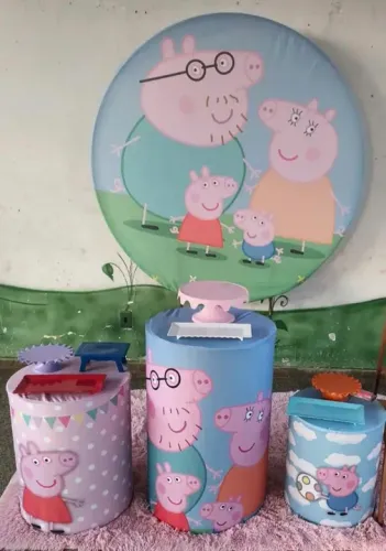 Aluguel de Kit Decoração Festa Peppa Pig