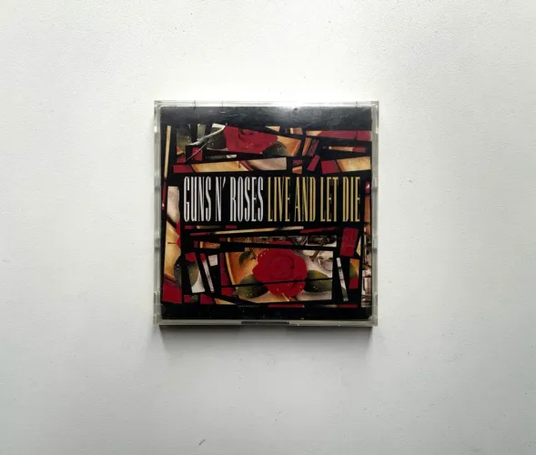 CD Guns N' Roses - Live And Let Die raro