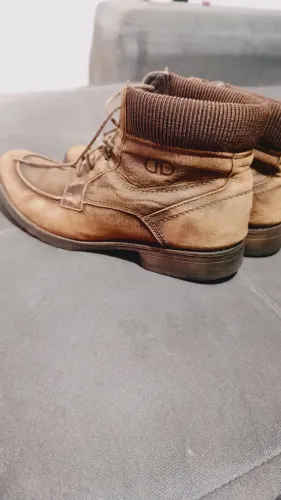 Bota de Couro Marrom - Democrata GARAGE N-39