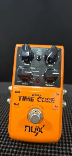 Pedal de Delay NUX Time Core (aceito trocas)