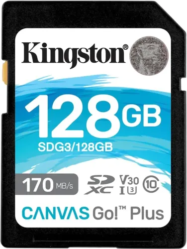 Cartão de Memoria Kingston Canvas 128GB