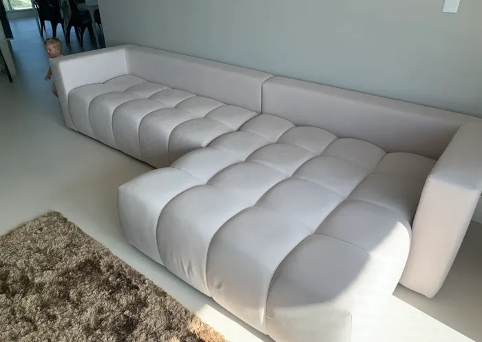 Sofá Modular com Chaise - Bell'Arte