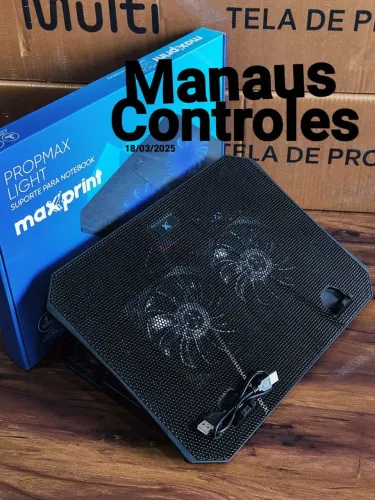 Suporte para notebook com ventilação dupla