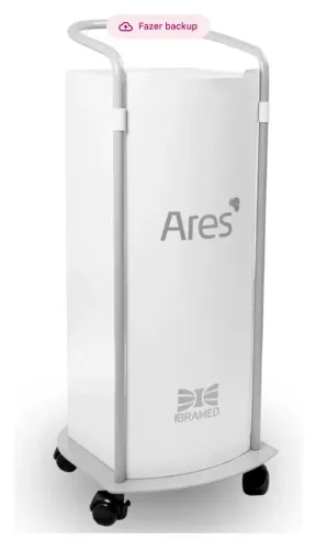 Gabinete Rack p/ aparelho estético Ares Ibramed 