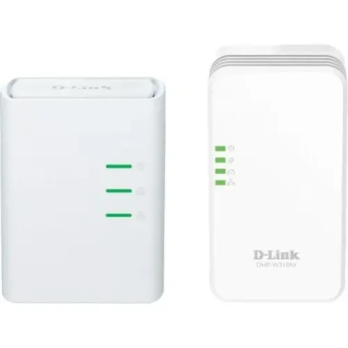 Adaptador D-Link Powerline DHP-W310AV + Powerline Dhp-308av