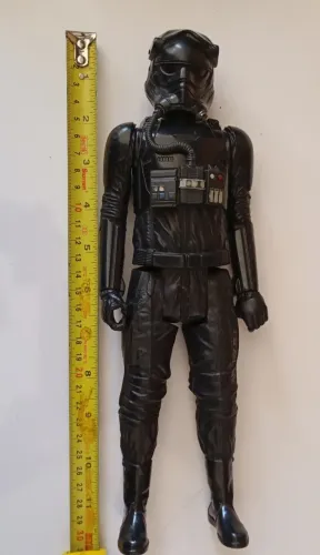 Boneco Star Wars First Order Tie Fighter Pilot LFL Hasbro 30 CM