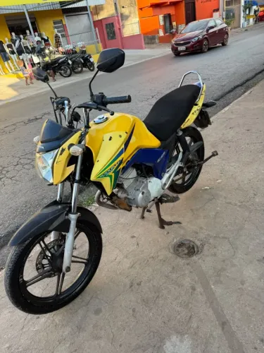 Honda cg titan ex 2014 amarela oferta 8900