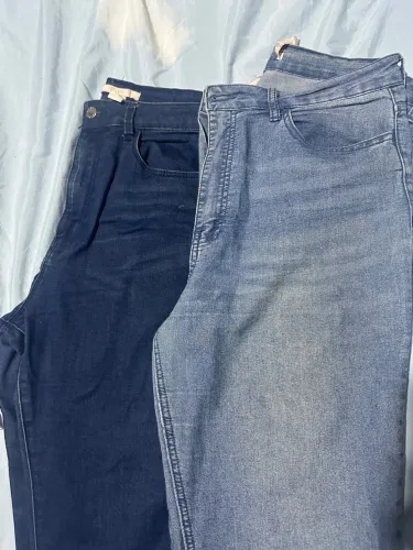 Calça Jeans Skinny Elastica Tamanho 42