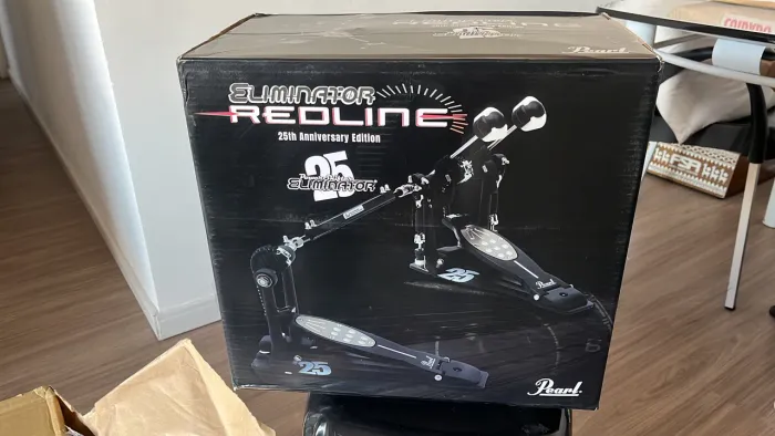 Pedal Duplo Pearl Eliminator Redline