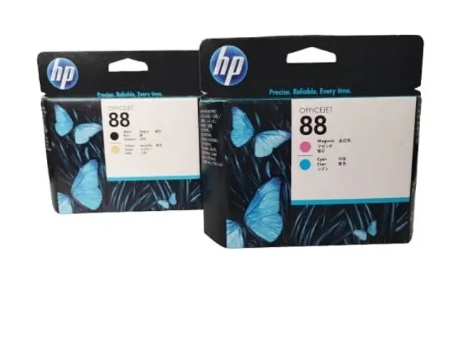 Kit Cabeça De Impressão Hp 88 Original C9382a / C9381a VENCIDOS