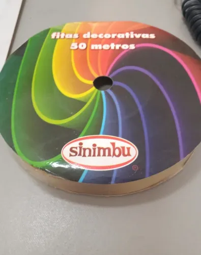 Fita Gorgurão Sinimbu N3(16mm) Rolo 50 metros - Ref: 9946/16