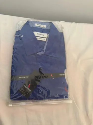 Camisa Azul Reserva M Manga longa