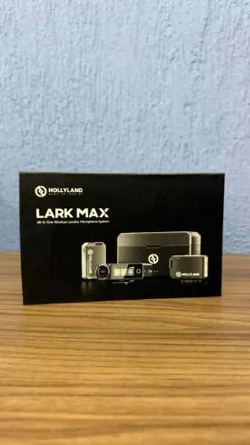Microfone de lapela Hollyland Lark Max Duo