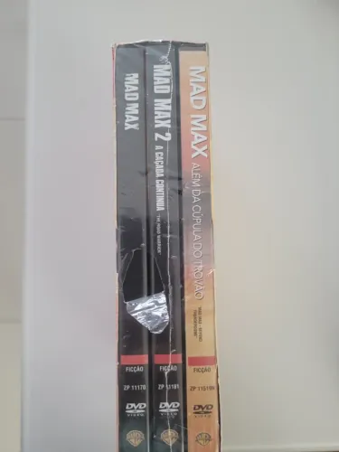 TRILOGIA MAD MAX (MEL GIBSON) - DVDS LACRADOS - R$ 100,00