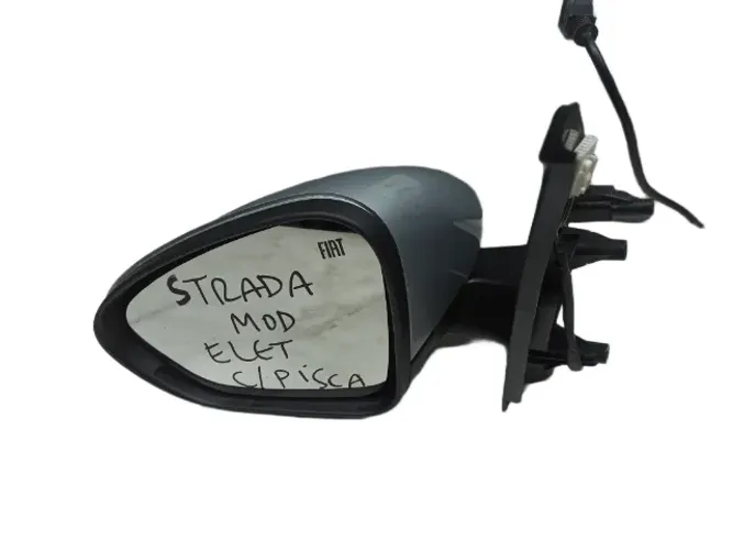 Retrovisor Esquerdo Strada 2021 / 2024 Elétrico C/ Pisca