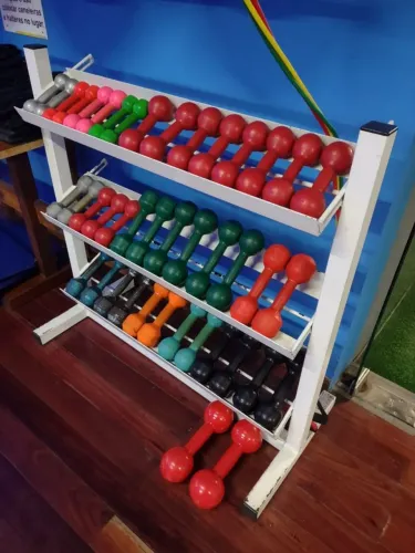  SUPORTE HALTERES HALTER EXERCÍCIOS MUSCULAÇÃO 