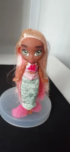 Boneca Sereia Colecionável Hair Dorables mini