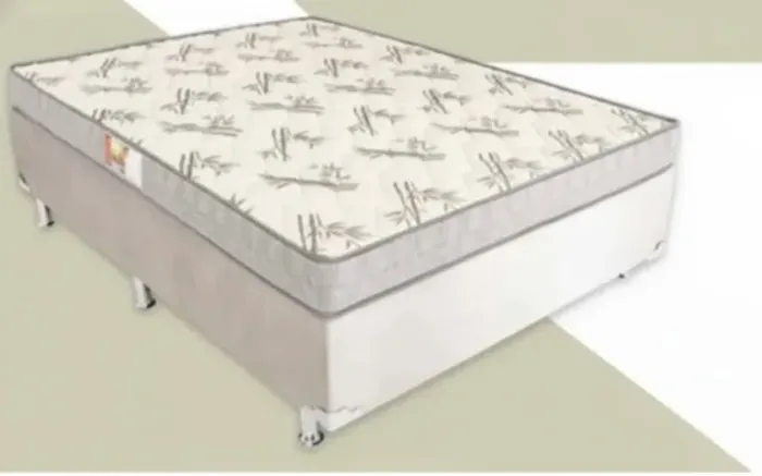 Cama box Casal acoplada Conjunto dallas 20cm d33 - entregamos