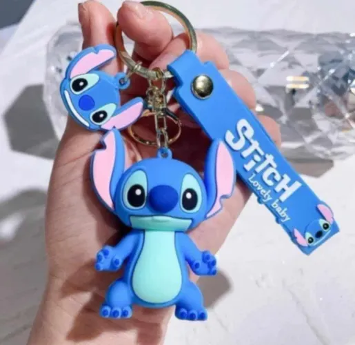 CHAVEIRO LILO STITCH AZUL