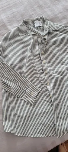 DESAPEGO RENNER NOVO - CAMISA LISTRADA BLUE STEEL