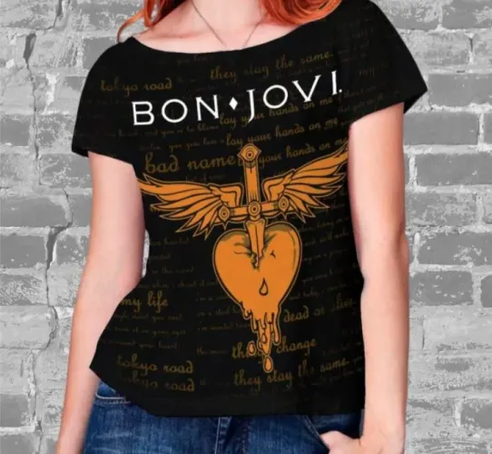 Camiseta Bon Jovi