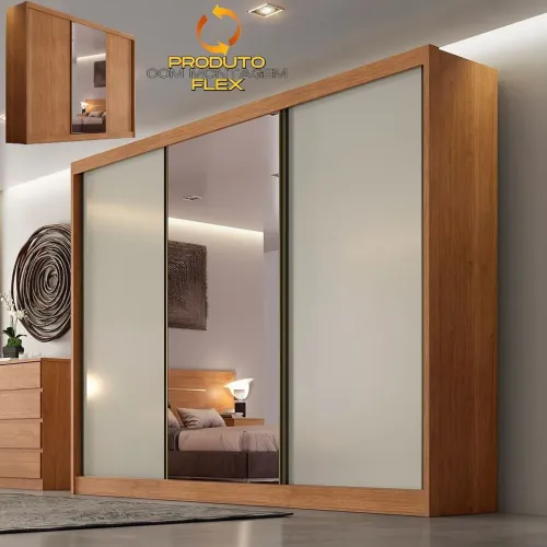 ROUPEIRO ELE ELA 100% MDF MONTAGEM FLEX SURPREENDA-SE!!56TT89