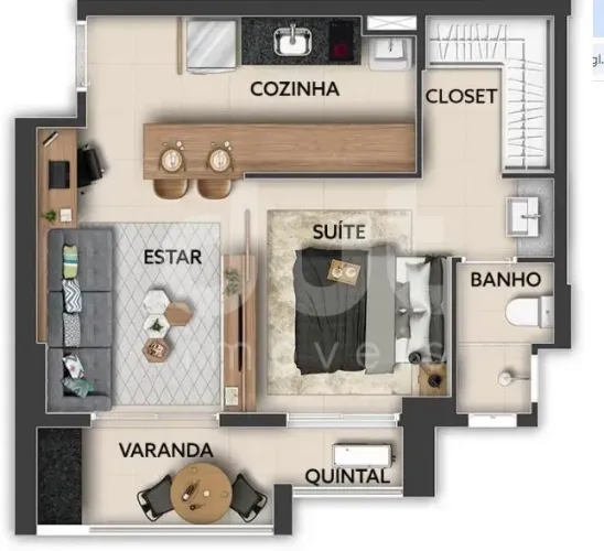 studio - Vila Lídia - Campinas