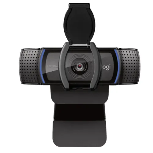Webcam Logitech C920s Pro Full Hd Com Microfone Estéreo