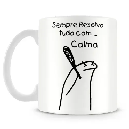Caneca Branca Personalizada