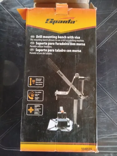 Suporte para Furadeira com Torno Sparta