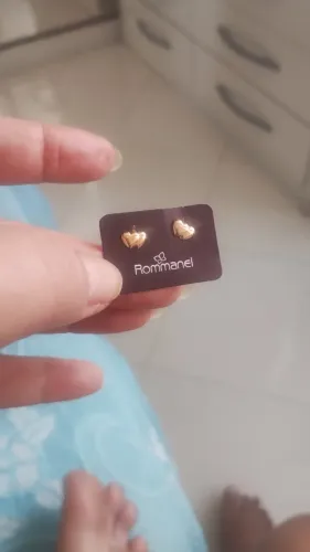 Lindo brinco Rommanel -Novo