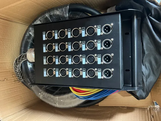 Multicabo de Áudio 16 Canais XLR