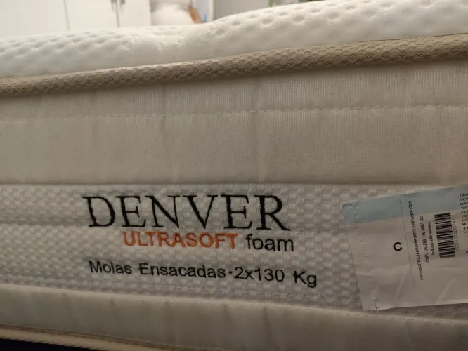 Vendo colchão de casal Denver semi novo!!!