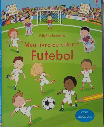 Meu livro de Colorir Futebol.