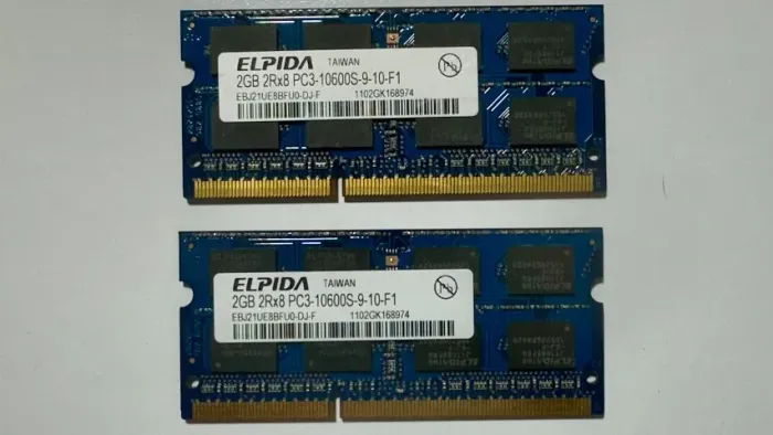 Memorias Ram para notebook 