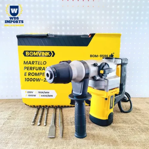 Martelo Martelete Perfurador Rompedor 1000w