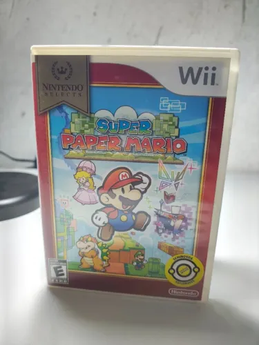 Super Paper Mario - Usado - Wii