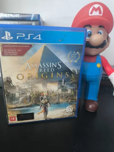Jogo para PS4/PS5 Assassins Creed Origins usado mídia física