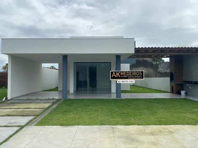 Oportunidade | Casa Nova e Moderna em Paripueira | 3 Quartos | 2 Suítes | Litoral Norte