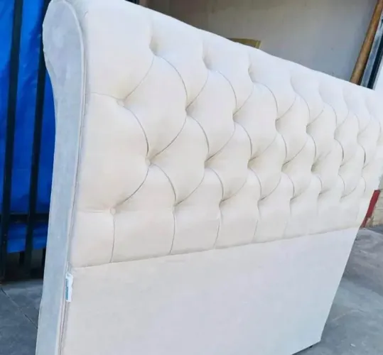Cabeceira de Cama Estofada e captonê