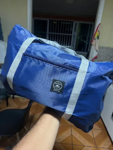 Bolsa de Nylon para Viagem e Esporte - Expansível
