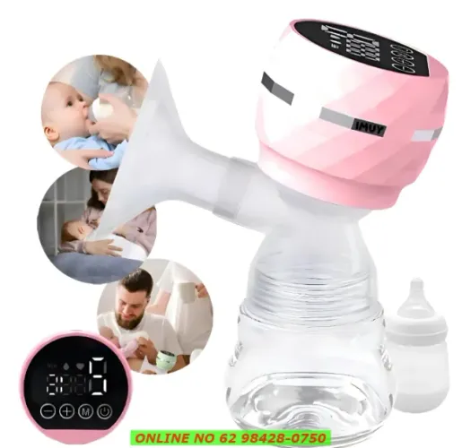 Bomba De Tirar Leite Materno Elétrica Bombinha+mamadeira 