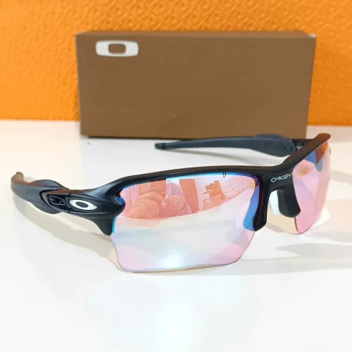 Óculos de sol Oakley Flak 2.0 preto com lentes prizm unissex novo 